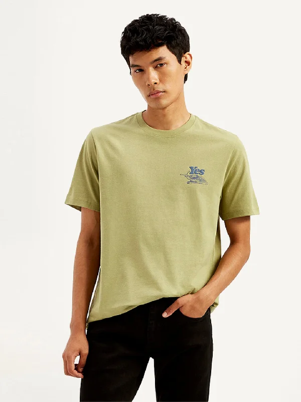 Men's Shirts with Antimicrobial TreatmentMen's Solid Crew Neck T-Shirt