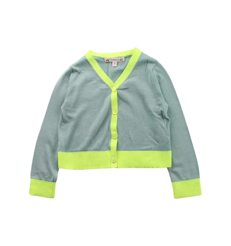 Men's Sweaters with High-Neck DesignsBonpoint Cardigan 3T