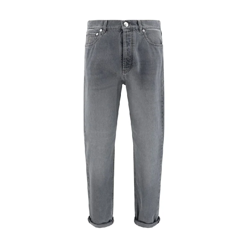 Modern Ripped and Distressed Men's JeansBrunello Cucinelli Men's Jeans