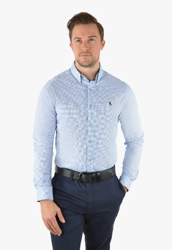 Men's Solid-Color Button-Down Shirts for VersatilityThomas Cook Mens William Check Tailored Long Sleeve Shirt Men's Solid-Color Button-Down Shirts for VersatilityThomas Cook Mens William Check Tailored Long Sleeve Shirt
