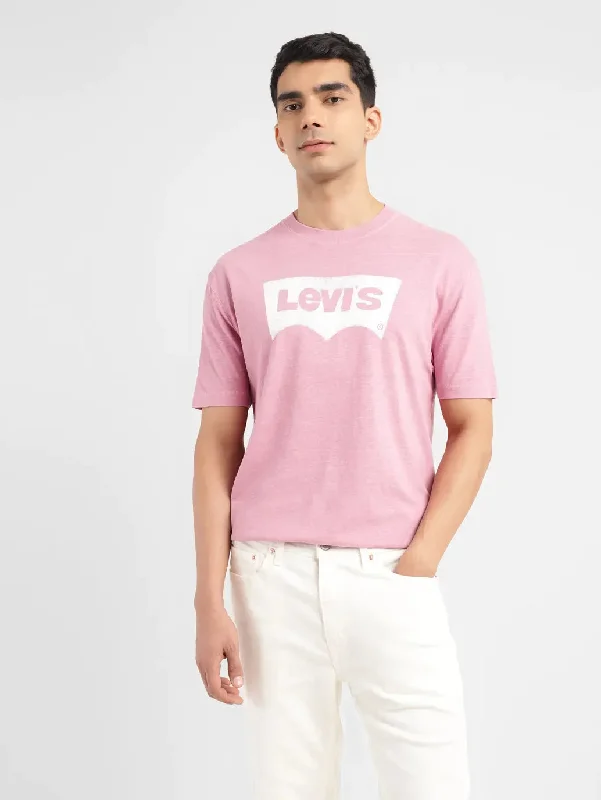 Men's Shirts with Button-Down PocketsMen's Brand Logo Crew Neck T-shirt