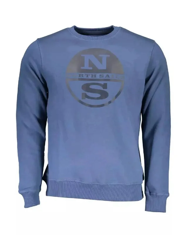 Men's Sweaters with Shawl CollarsNorth Sails Men's Blue Cotton Sweater - L
