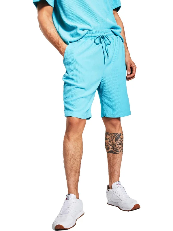 Men's Flexible Workout ShortsMens Relaxed Fit 8 1/2" Inseam Casual Shorts