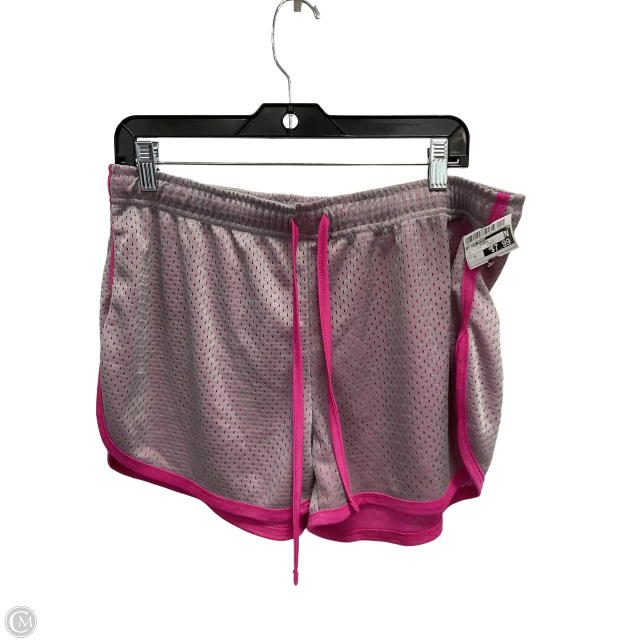 Men's Stylish Patterned and Solid ShortsAthletic Shorts By Bobbie Brooks In Grey & Pink, Size: 1x Men's Stylish Patterned and Solid ShortsAthletic Shorts By Bobbie Brooks In Grey & Pink, Size: 1x