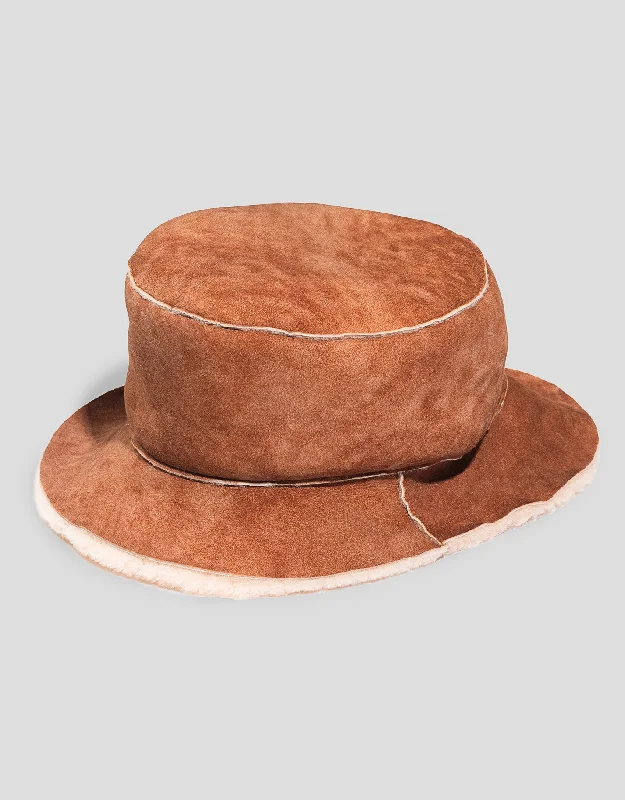 Comfortable Fisherman HatsSHEARLING HAT - TAN