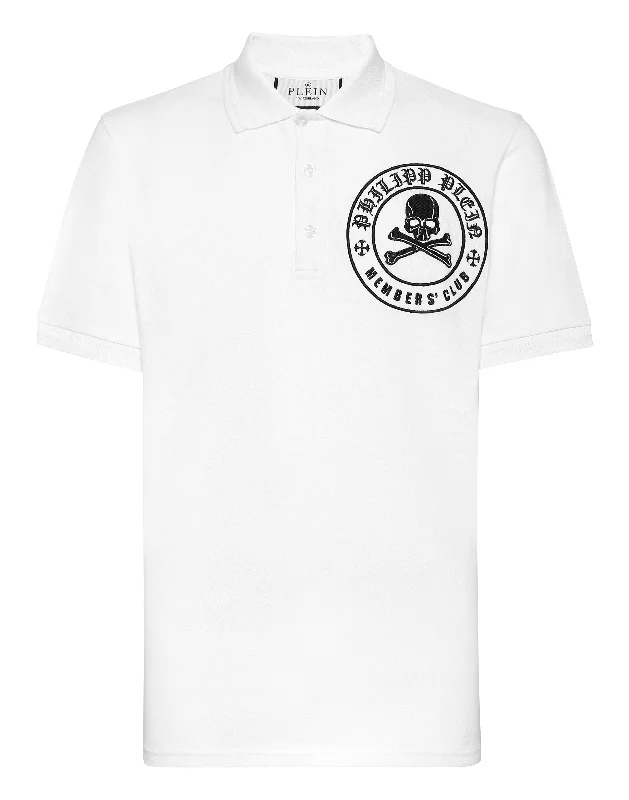 Men's Shirts with Animal PrintsPique Polo Shirt SS Skull&Bones