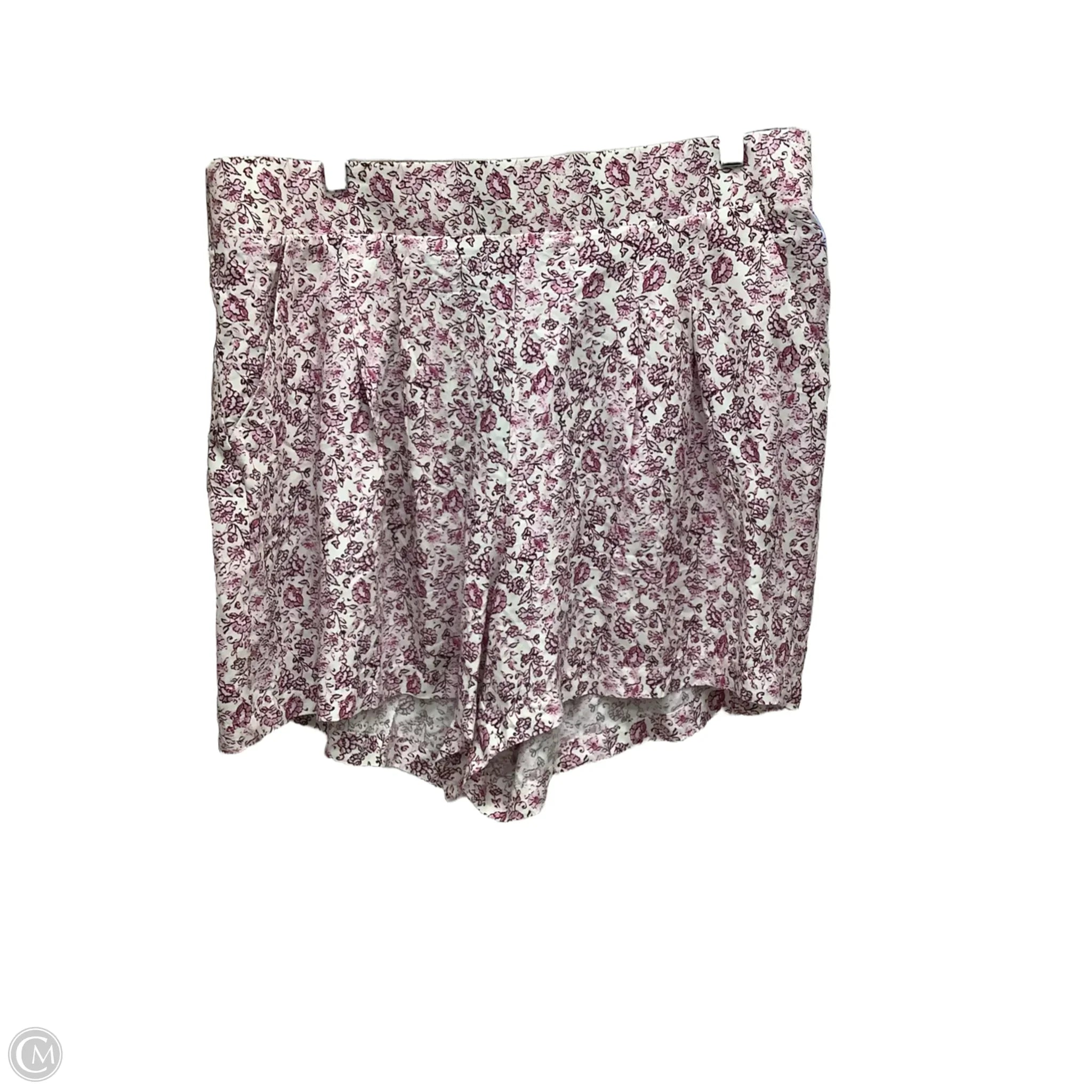 Men's Comfortable Short-Waisted ShortsShorts By Torrid In Floral Print, Size: 1x