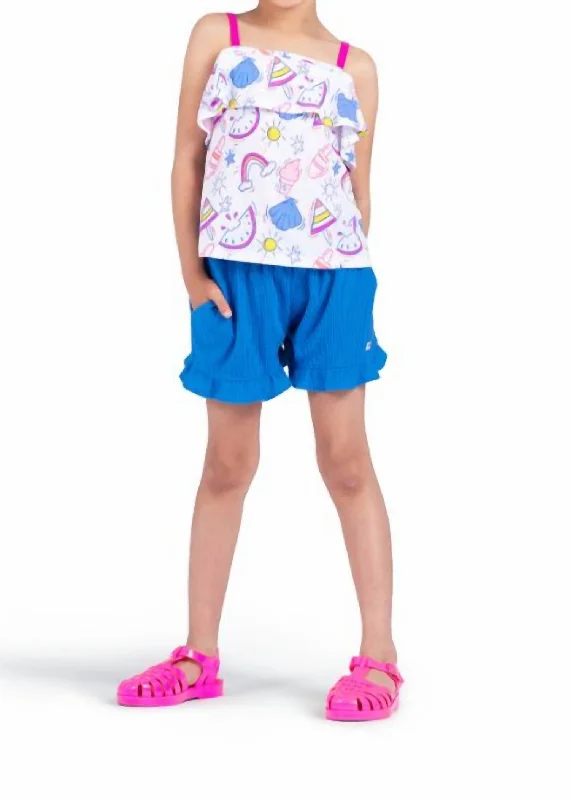 Summer-Appropriate Men's Swim and Beach ShortsNatalie Shorts In Cobalt