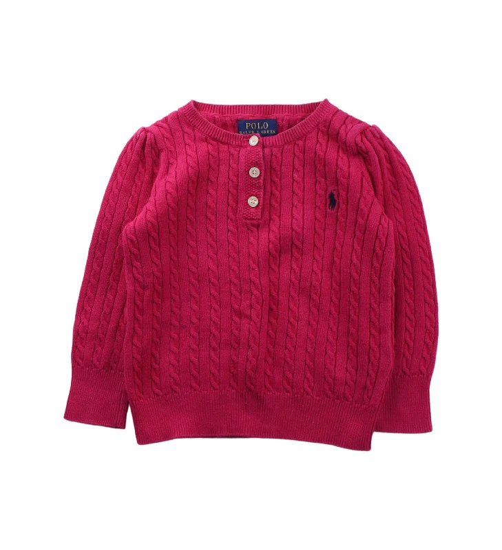 Men's Sweaters with Hooks and LoopsPolo Ralph Lauren Knit Sweater 2T