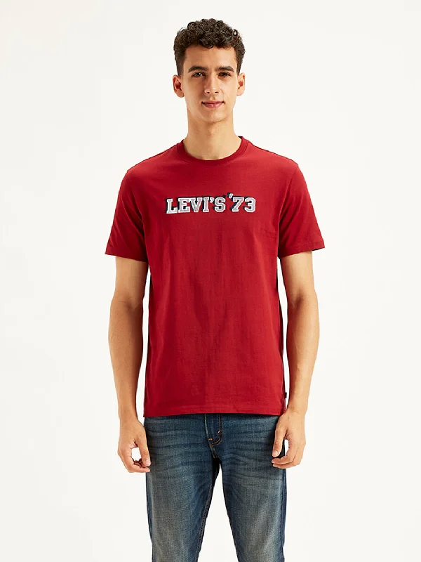 Men's Sleeveless TopsMen's Patchwork Regular Fit T-Shirt