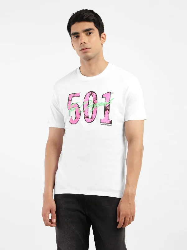 Classic Men's Button-Up ShirtsMen's Printed Slim Fit T-shirt