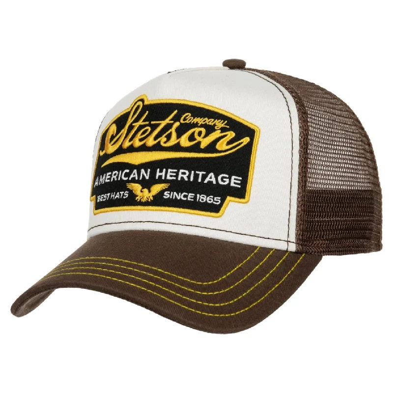 American Heritage: Brown/White