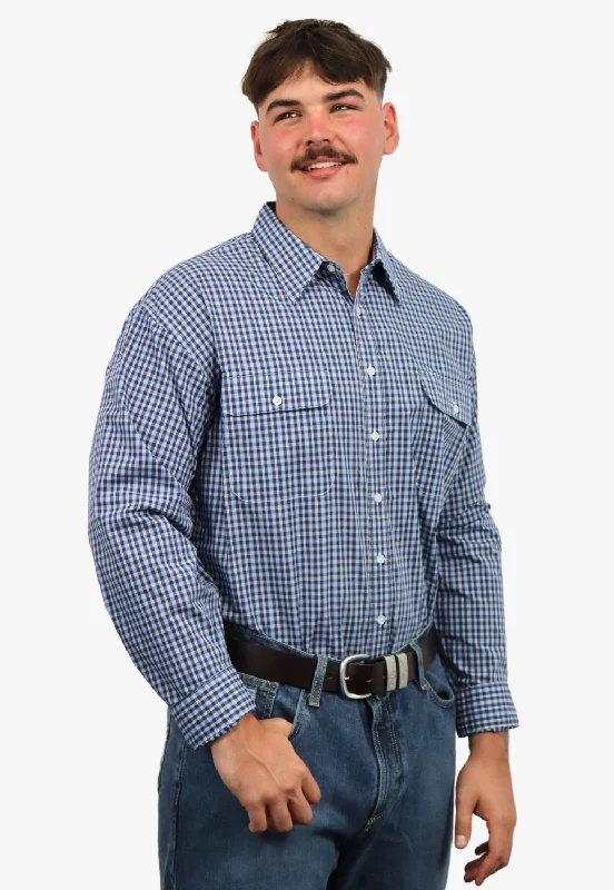 Men's Organic Cotton Shirts for Eco-ConsciousnessBisley Mens Long Sleeve Shirt