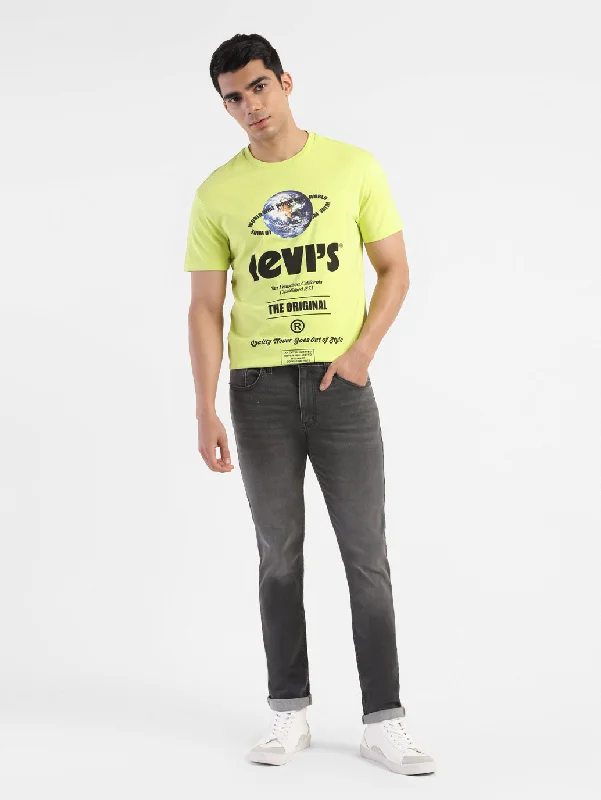 Men's Shirts with Full PlacketsMen's Graphic Print Slim Fit T-shirt
