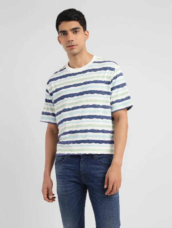 Lightweight Men's Linen ShirtsMen's Striped Slim Fit T-shirt