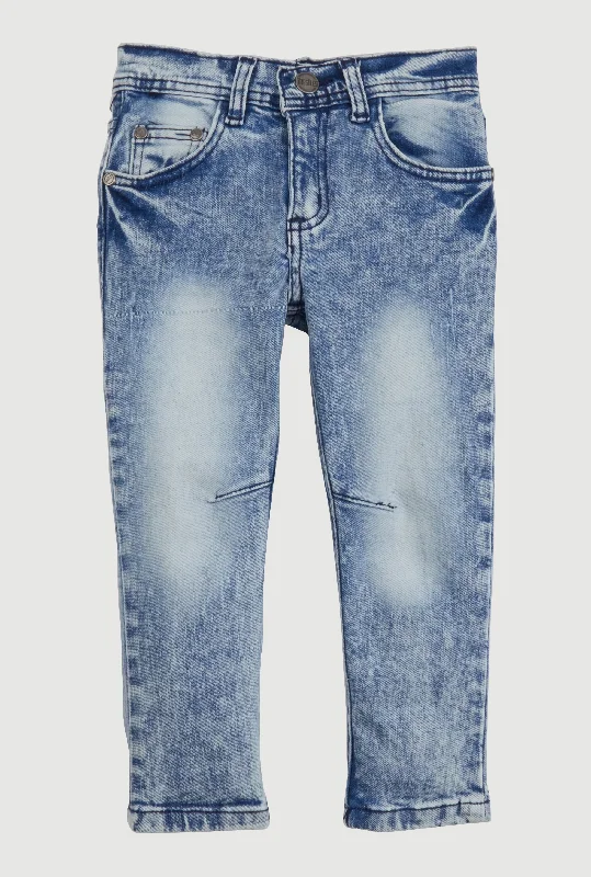 Classic Blue Men's JeansToddler Boys Mineral Wash Jeans