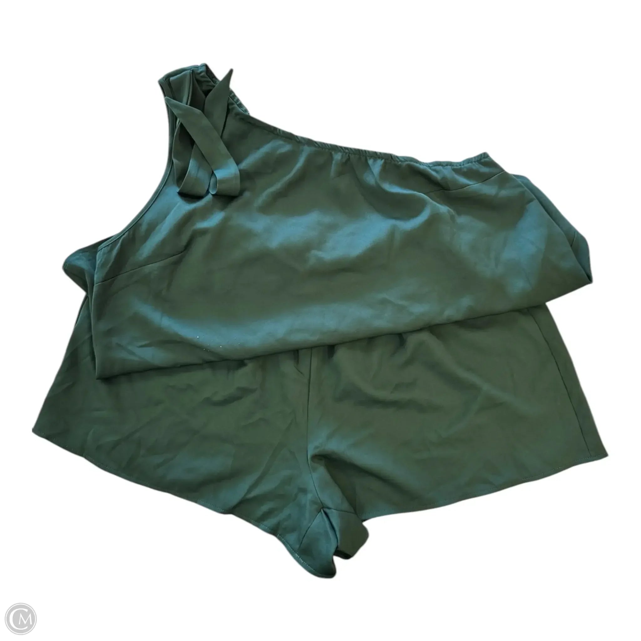 Modern and Trendy Men's Fashion ShortsShorts Set By Shein In Green, Size: 4x