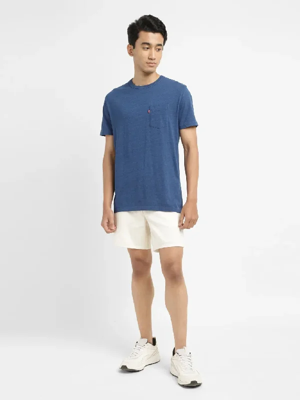 Men's Shirts for BoatingMen's Solid Slim Fit T-shirt