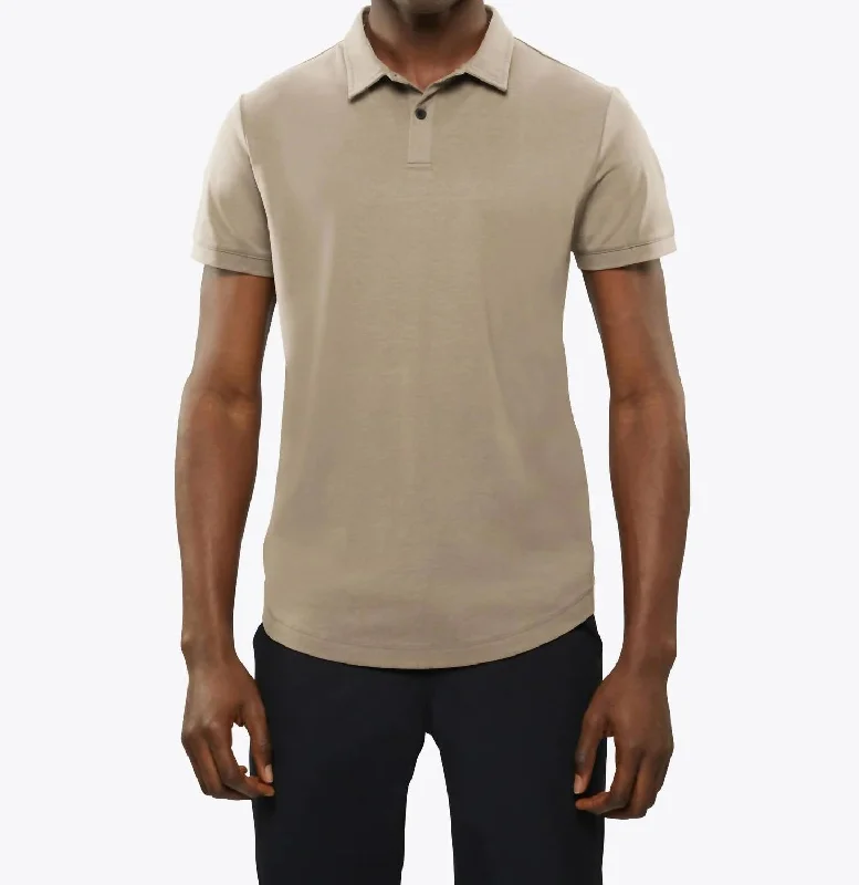 Men's Performance Shirts for SportsAo Polo Shirt In Stone