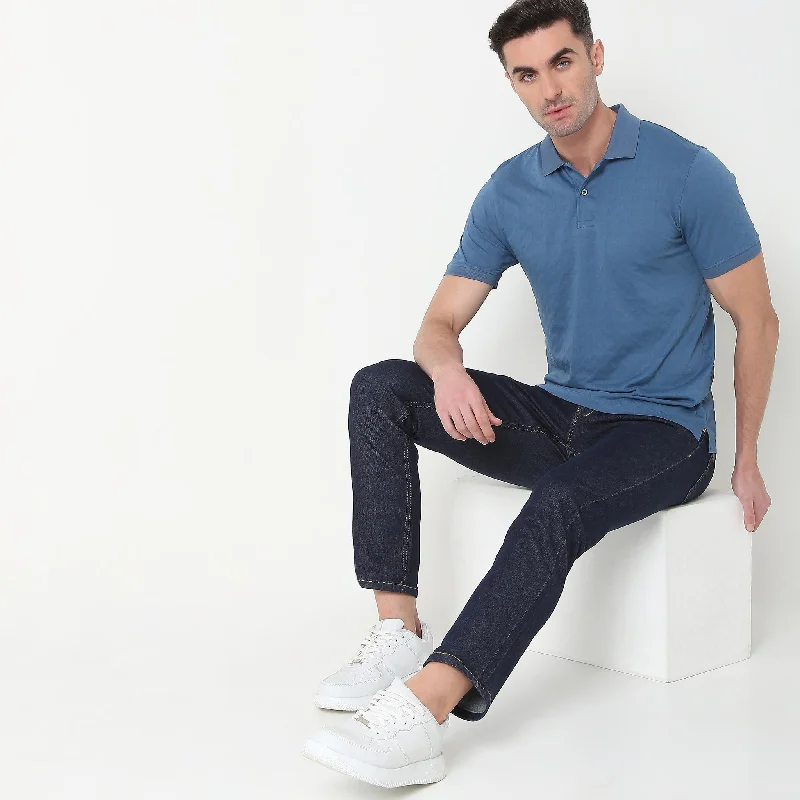 Men's Shirts for HuntingRegular Fit Structured Polo T-Shirt