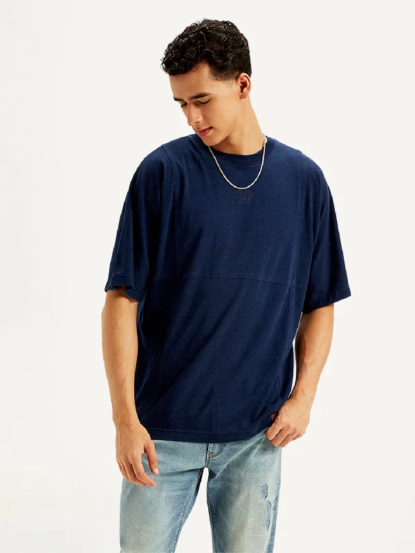 Men's Shirts with Drawstring WaistbandsMen's Solid Regular Fit T-Shirt