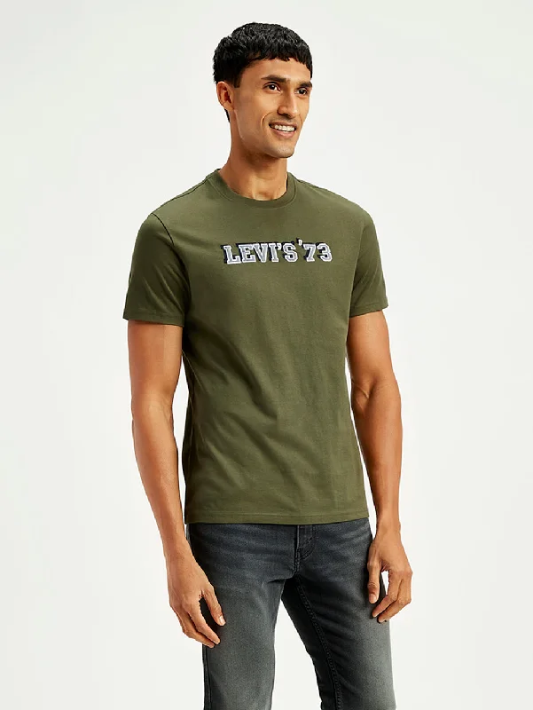 Men's Shirts with Adjustable CuffsMen's Patchwork Regular Fit T-Shirt