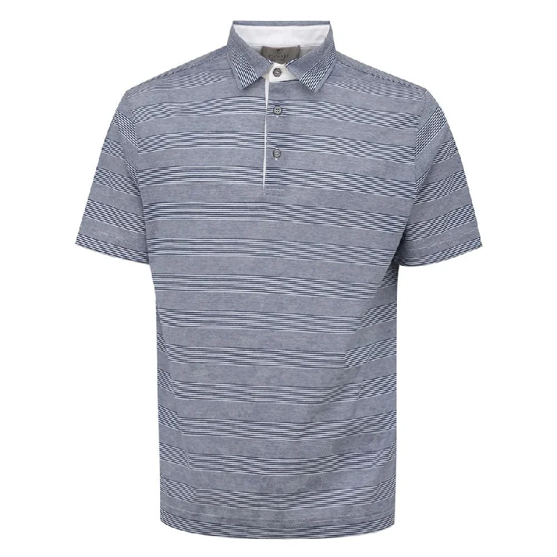 Men's Shirts with Single-Breasted DesignsCanali Cotton Polo Men's Shirt