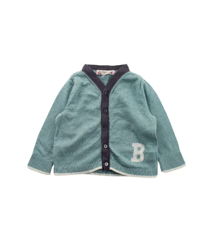 Men's Sweaters with Button-Down PlacketsBonpoint Cardigan 6-12M