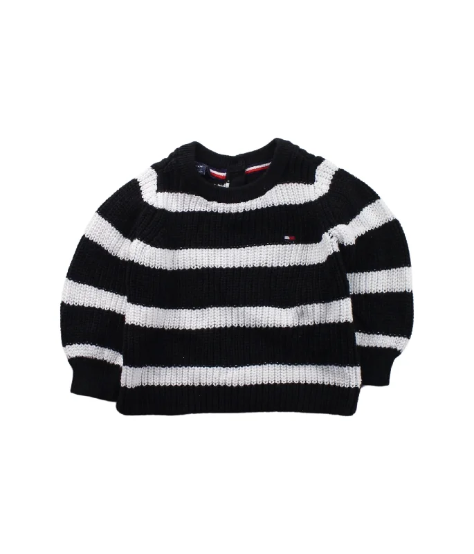 Men's Sweaters with Asymmetrical HemlinesTommy Hilfiger Knit Sweater 3-6M