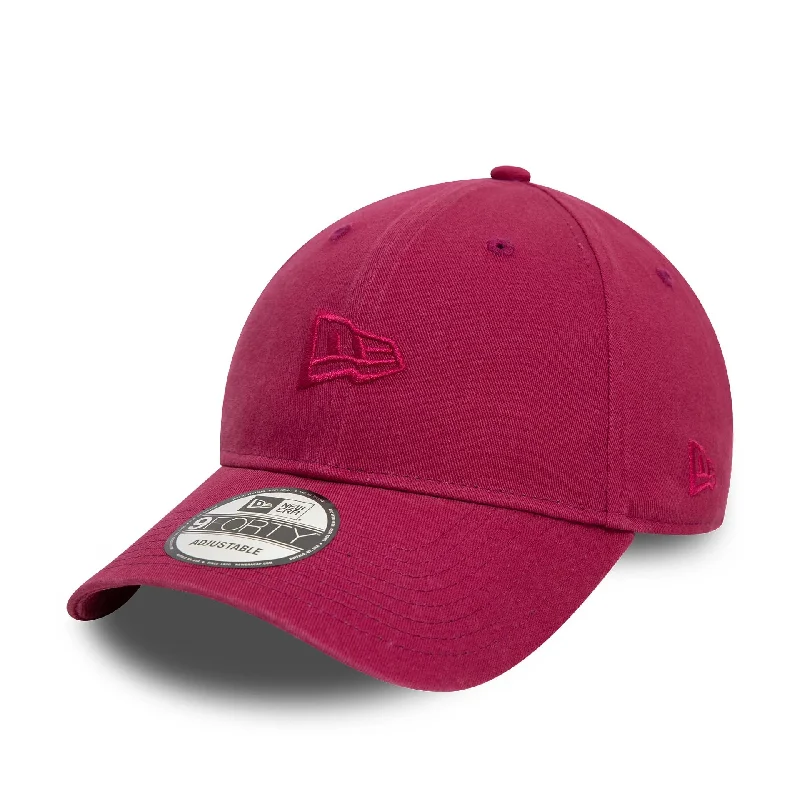 Elegant Derby CapsNew Era Flag Dark Red 9FORTY Adjustable Cap