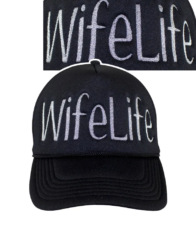 Funky Bucket Caps"Wife Life" Foam Trucker Hat