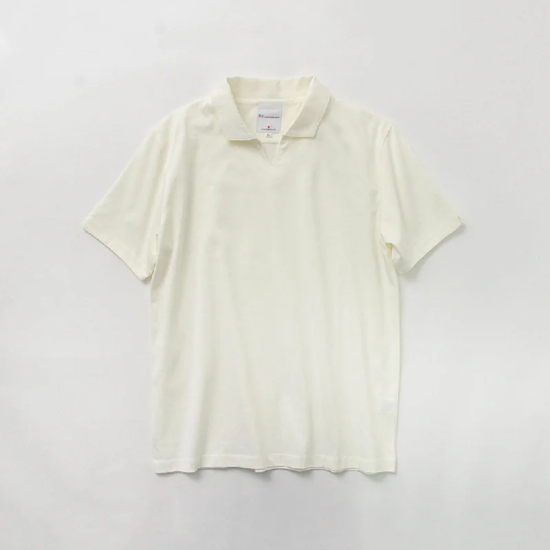 Men's Shirts with CollarsRE MADE IN TOKYO JAPAN / Dress Organic Cotton Skipper Polo Shirt Men's Shirts with CollarsRE MADE IN TOKYO JAPAN / Dress Organic Cotton Skipper Polo Shirt