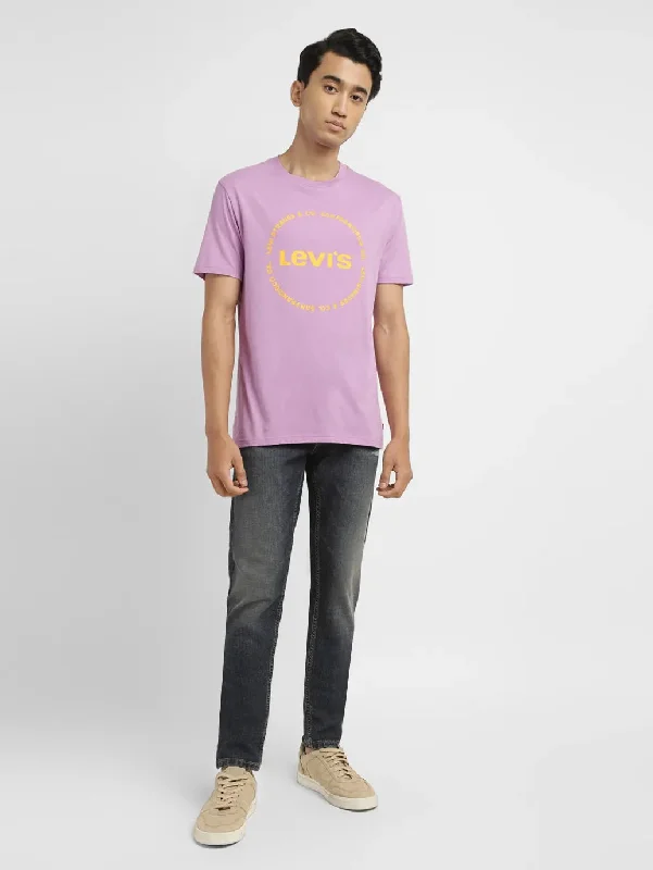 Men's Shirts with Single-Breasted DesignsMen's Brand Logo Slim Fit T-shirt