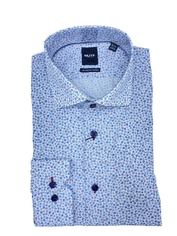 Men's Wrinkle-Free Shirts for Easy CareSerica Elite Tapered Burgundy Dress Shirt - E2462001 Men's Wrinkle-Free Shirts for Easy CareSerica Elite Tapered Burgundy Dress Shirt - E2462001