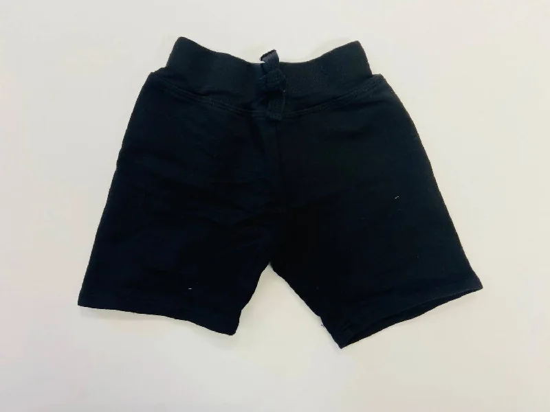 Relaxed and Comfortable Men's Casual ShortsBaby Cotton Board Shorts With Back Pocket In Black