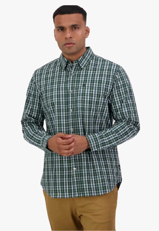 Men's Bold-Color Shirts for a Statement PieceSwanndri Mens Glenntanner Long Sleeve Shirt