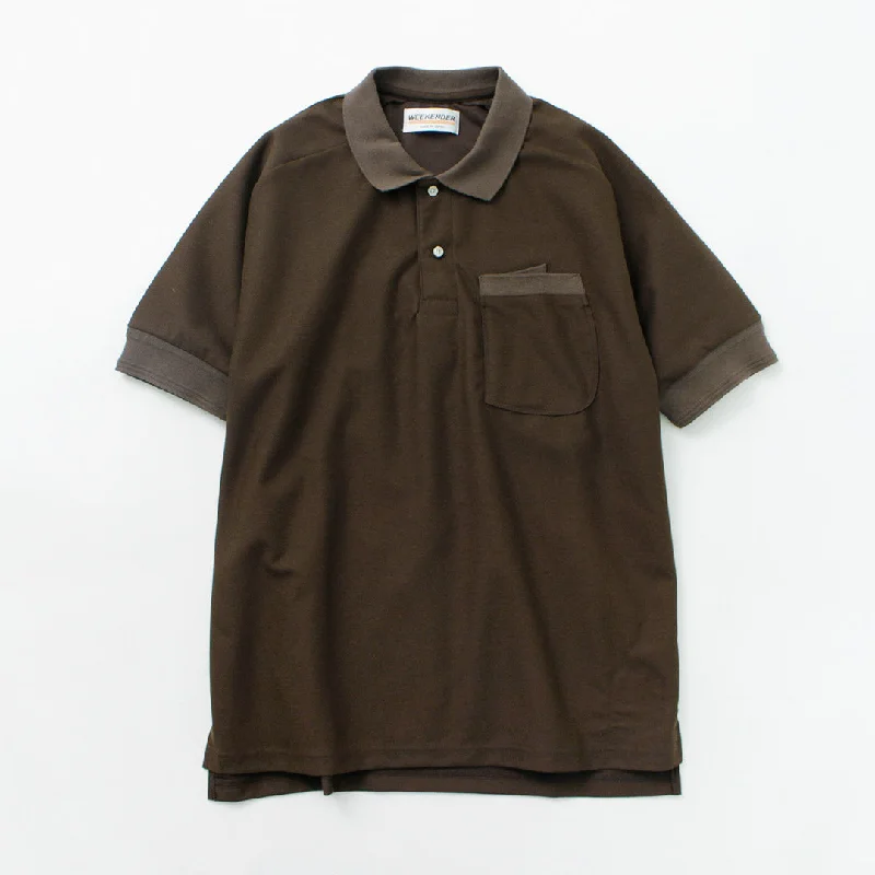 Men's Shirts with Full PlacketsMELPLE / Honeycotech Polo Shirt