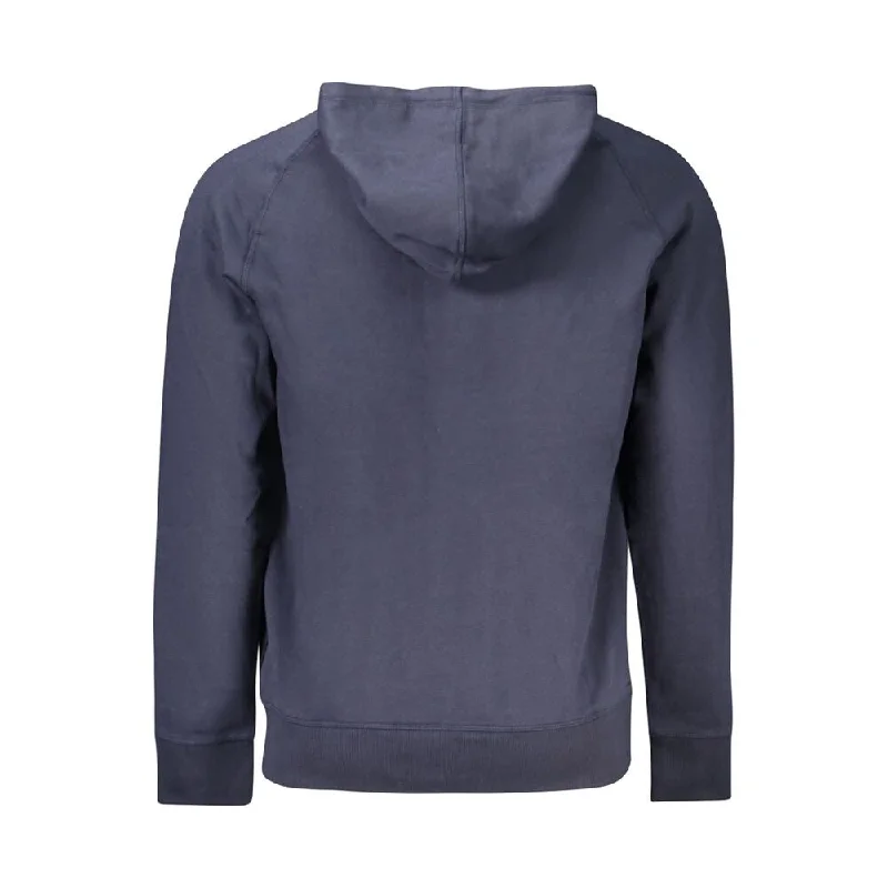 Men's Sweaters with SequinsTimberland Blue Cotton Men's Sweater