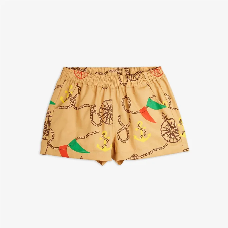 Outdoor Men's Adventure ShortsBoy's Nautical Shorts In Beige