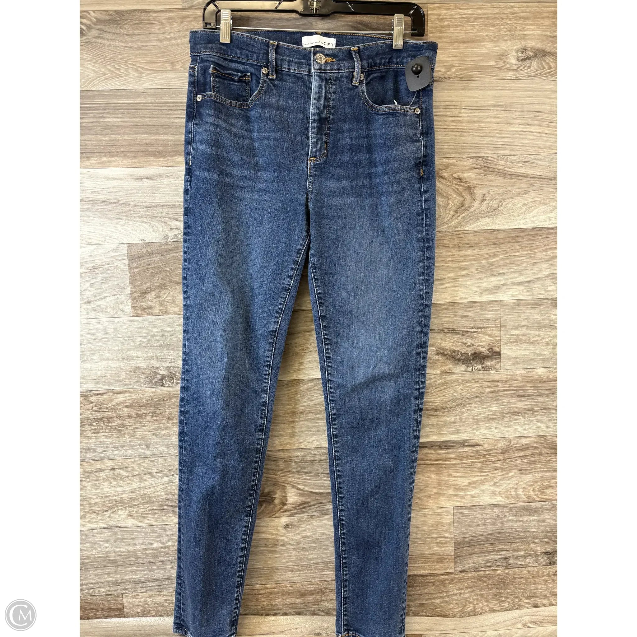 Baggy Cargo Men's JeansJeans Skinny By Loft In Blue Denim, Size: 10