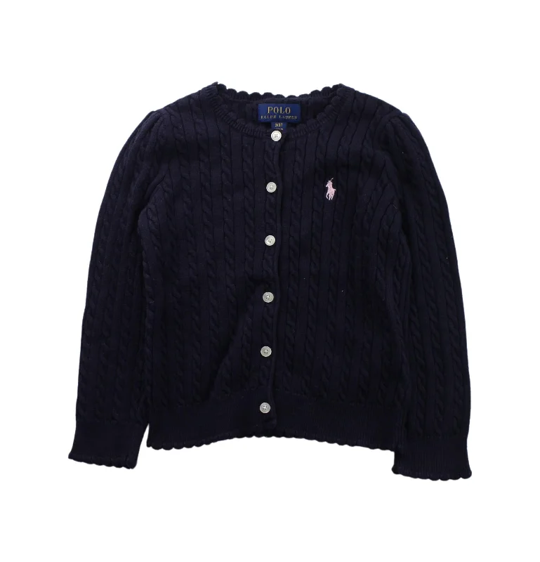 Men's Sweaters with Relaxed FitsPolo Ralph Lauren Knit Cardigan 3T