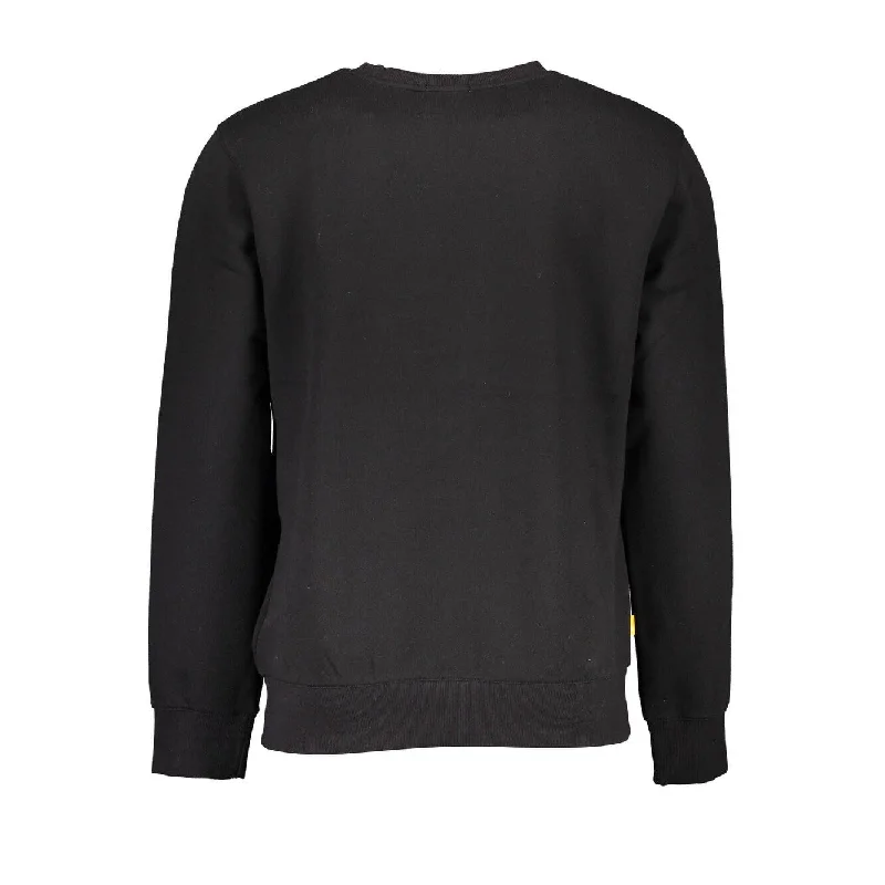 Men's Sweaters with Dropped ShouldersTimberland Black Cotton Men Men's Sweater