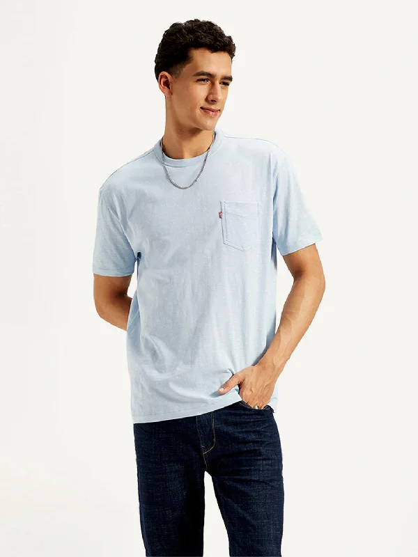 Men's Shirts with Graphic PrintsMen's Solid Slim Fit T-Shirt