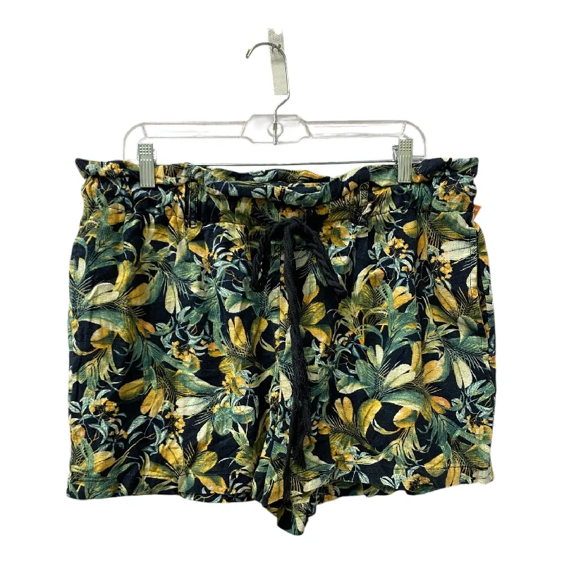 Men's Quick-Drying Swimwear ShortsShorts By Ana In Blue & Yellow, Size:Xl