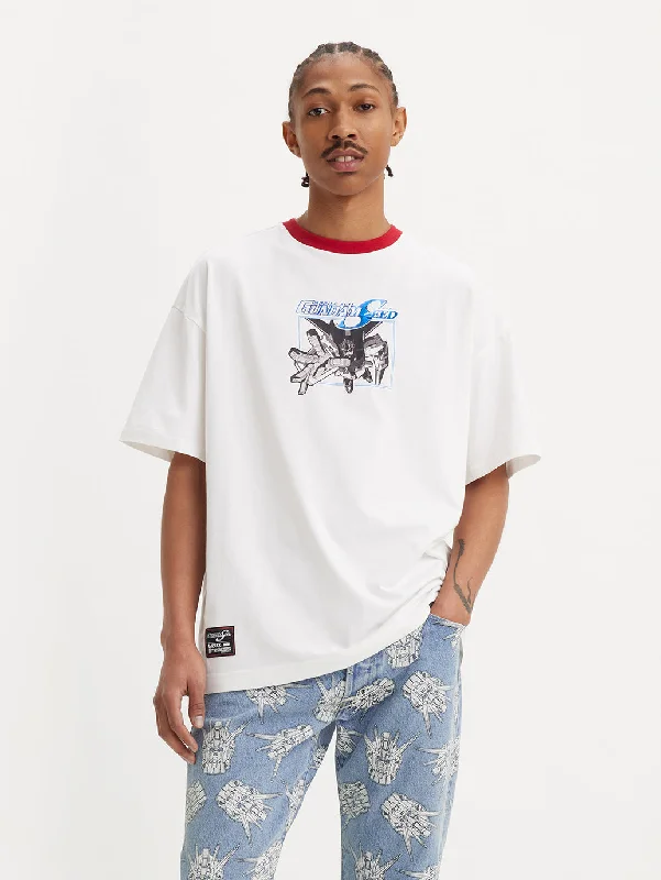 Men's Shirts with Appliquéd SleevesLevi's® x Gundam SEED Boxy Tee