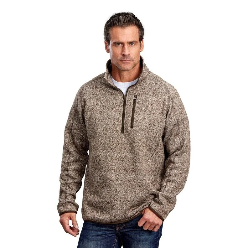 Men's Sweaters in Bright ColorsStetson Western Sweater Mens Bonded Knit Brown