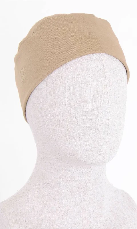 Relaxed Beanie HatsQL Cotton Taguia Hat in Beige