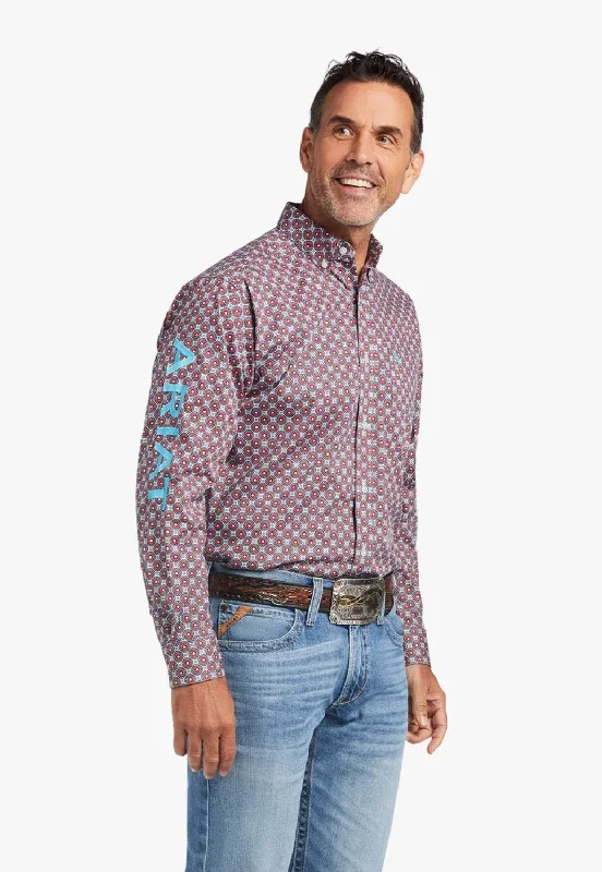 Men's Iron-Free Shirts for Wrinkle-Resistant WearAriat Mens Team Paxton Stretch Long Sleeve Shirt Men's Iron-Free Shirts for Wrinkle-Resistant WearAriat Mens Team Paxton Stretch Long Sleeve Shirt