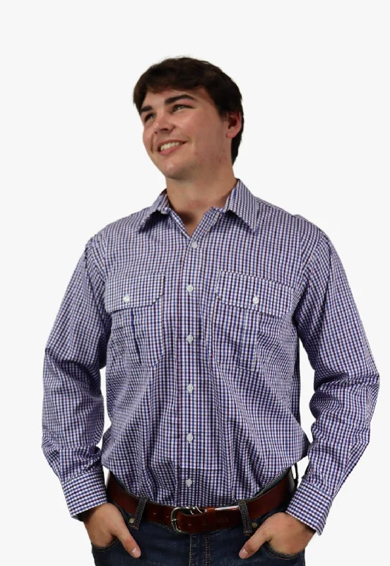 Men's Tennis Shirts for Court ComfortCountry Tradition Mens Long Sleeve Shirt