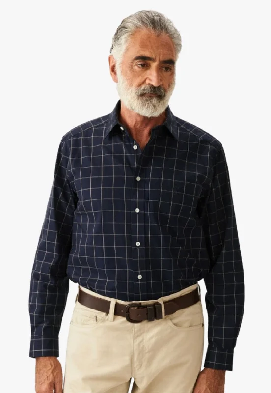 Lightweight Men's Poplin ShirtsR.M. Williams Mens Collins Long Sleeve Shirt